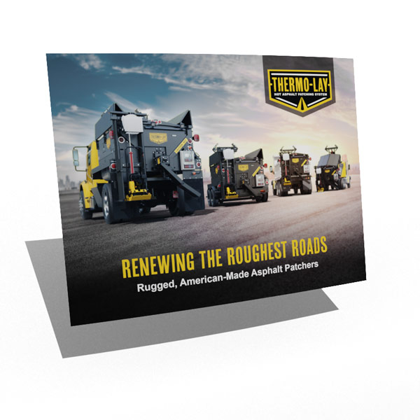 Thermo-Lay asphalt patching machine catalog.